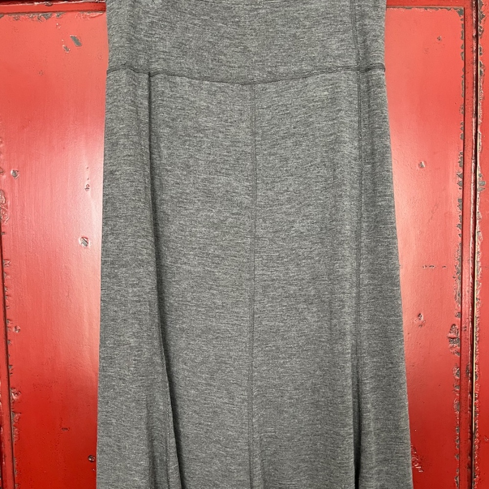 Long Gray Skirt